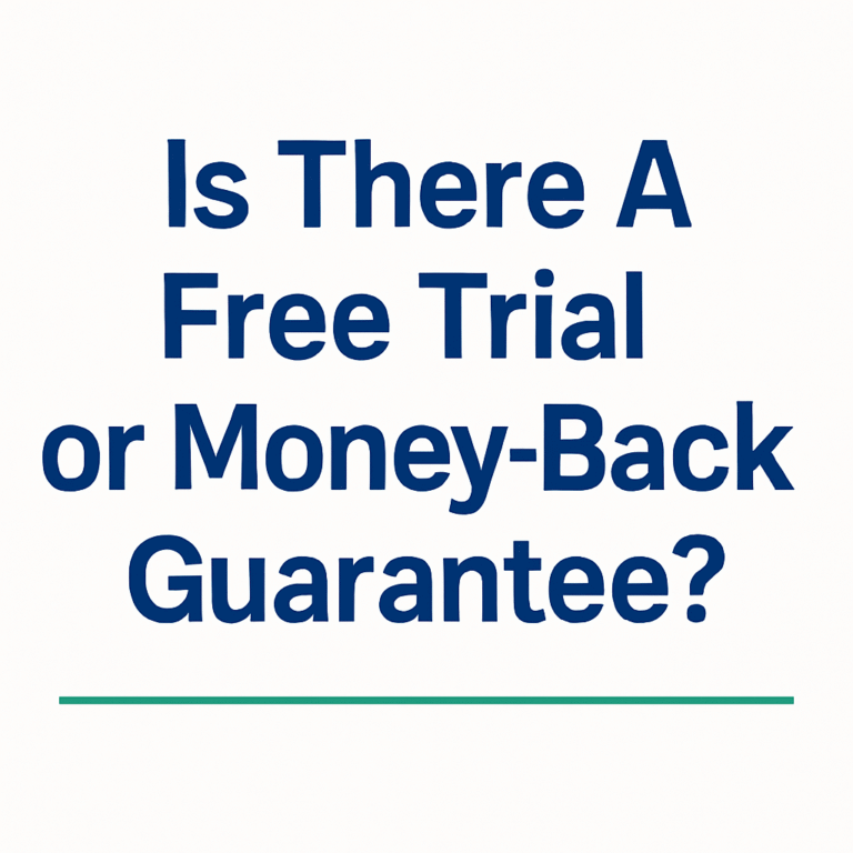 Free Trial or Money-Back Guarantee