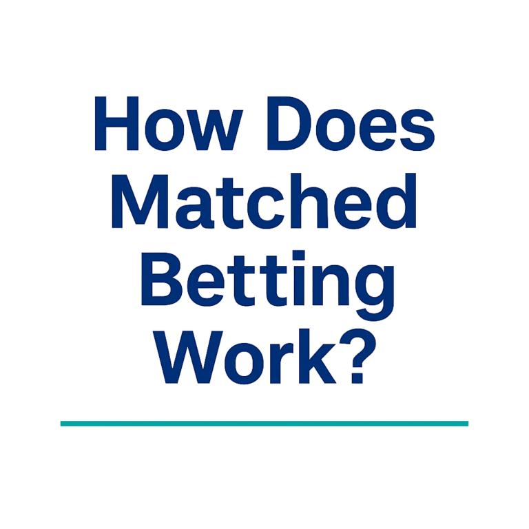 How Does Matched Betting Work Oddsmart