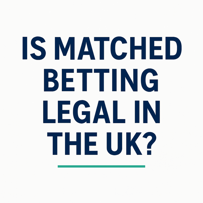 Is Matched Betting Legal in The UK