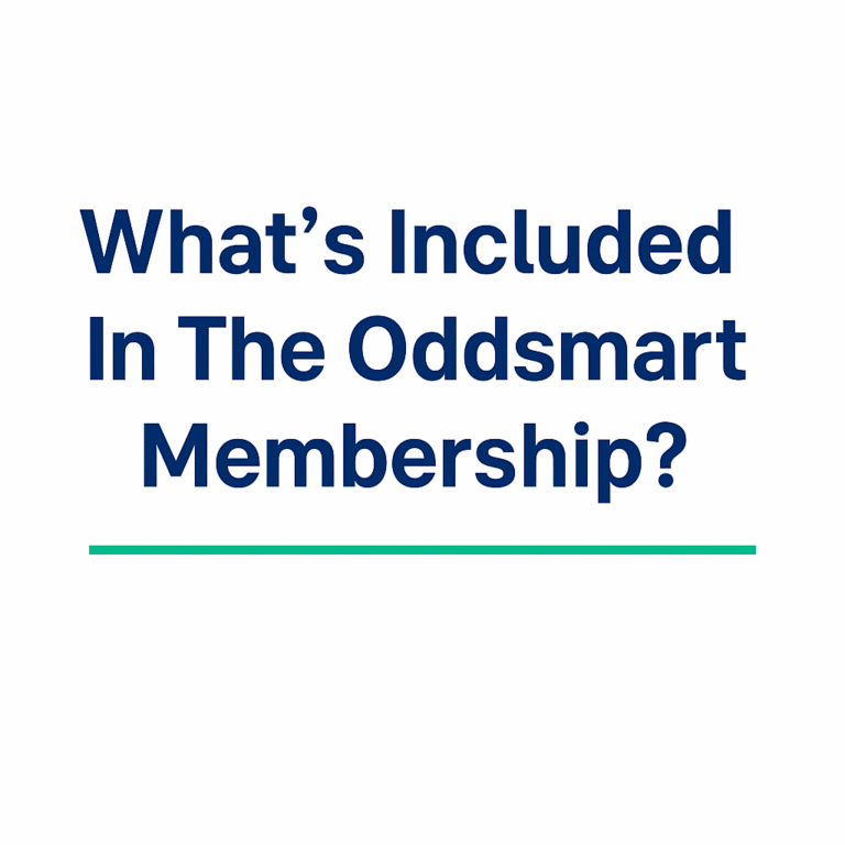 Whats Included in The Oddsmart Membership